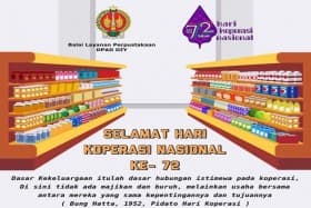 news-Selamat Hari Koperasi Nasional ke-72